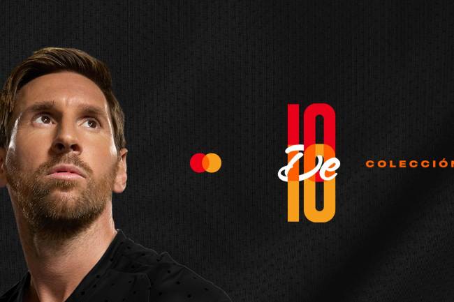 Mastercard launched the campaign “The Ten out of Ten Collection” alongside Lionel Messi
