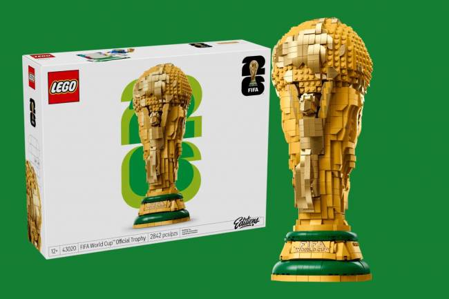 LEGO to launch life-size World Cup trophy replica