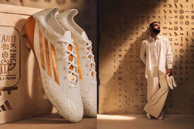 Adidas presentó unos botines edición especial para Mohamed Salah