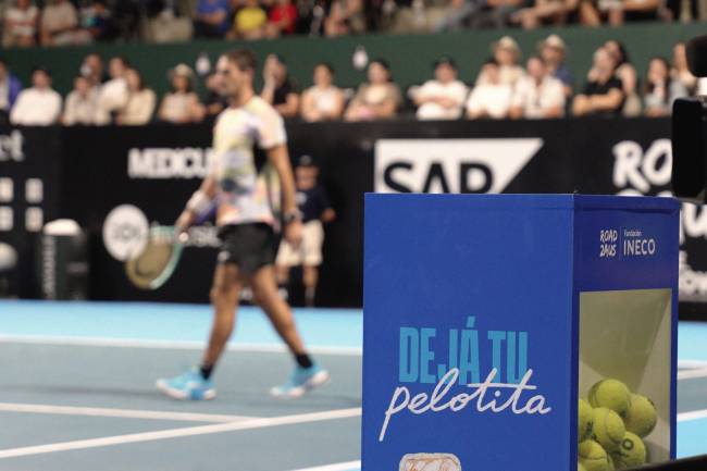 Argentine tennis joins forces in a solidarity campaign for children with autism