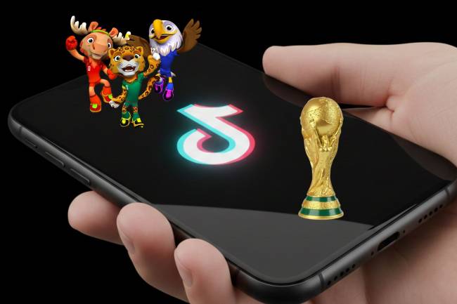 TikTok tendrá contenidos exclusivos del Mundial 2026
