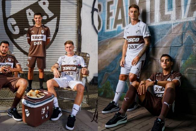Puma presentó las nuevas camisetas de Platense