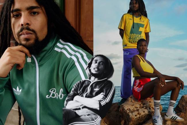 Adidas presentó una colección en homenaje a Bob Marley