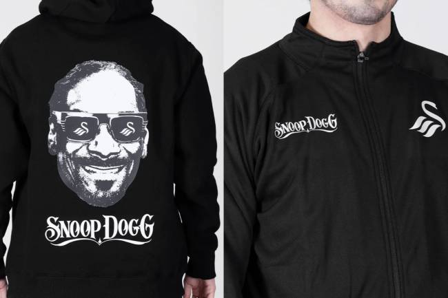 Snoop Dogg lanzó una colección de indumentaria junto a Swansea City