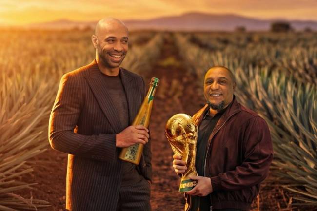Tequila Don Julio juntó a Roberto Carlos y Thierry Henry para un lanzamiento especial