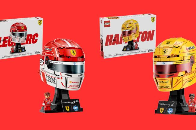  LEGO to release Formula 1 helmet replicas