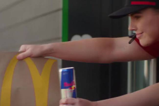 McDonald's vende Red Bull por el comienzo de la F1