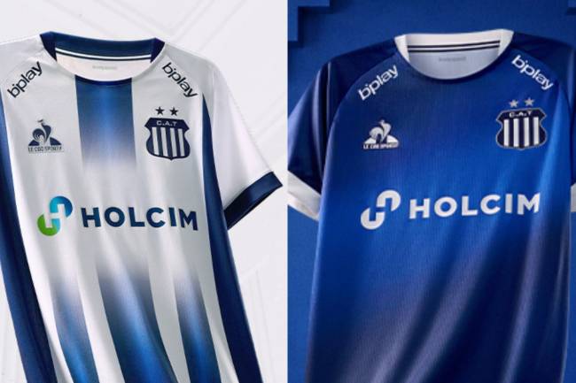Le Coq Sportif presentó las nuevas camisetas de Talleres