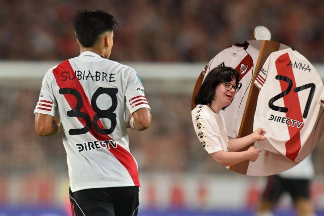 Why did River Plate play with different numbers on their jersey?