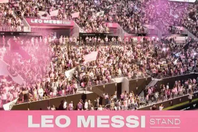 Leo Messi tendrá su propia tribuna en el estadio de Inter Miami