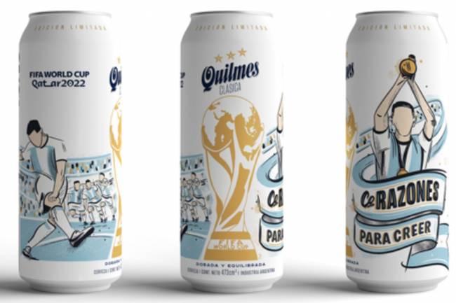 Quilmes lanzó una promoción para llevar hinchas al Mundial 2026