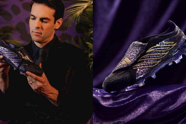 Adidas presentó botines edición limitada en homenaje a Kaká