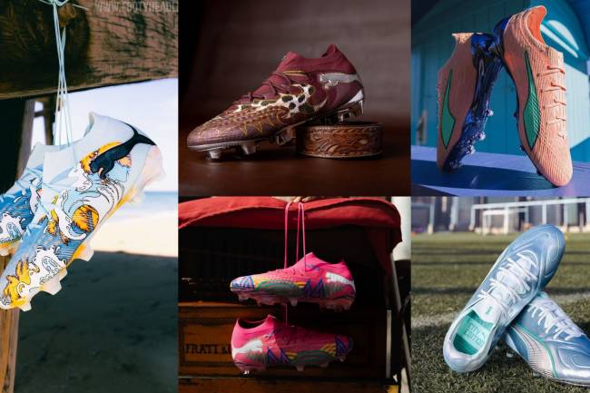 Puma lanzó una colección de botines especial del Mundial 2026