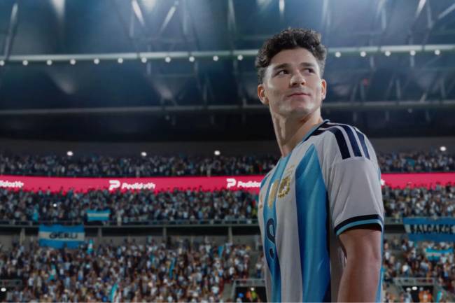 Julián Álvarez protagoniza la nueva campaña de PedidosYa