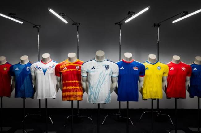 Why do Europe’s lowest-ranked national teams wear Adidas kits?