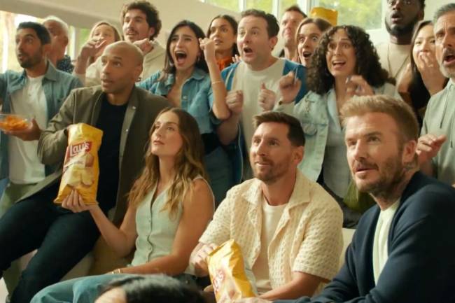 Lay's reunió a Messi, Beckham, Alexia Putellas y Henry en su nueva campaña