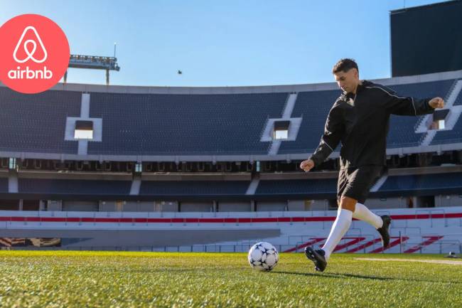 El Estadio Monumental se convertirá en Airbnb por un día