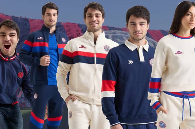 Atomik presentó una colección retro de San Lorenzo