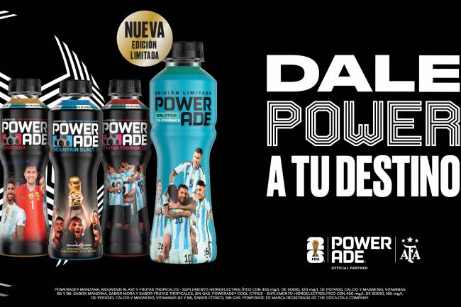 Powerade gears up for the World Cup alongside the Argentine National Team