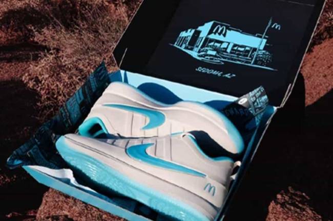 McDonald's to feature its logo on an NBA star's sneakers
