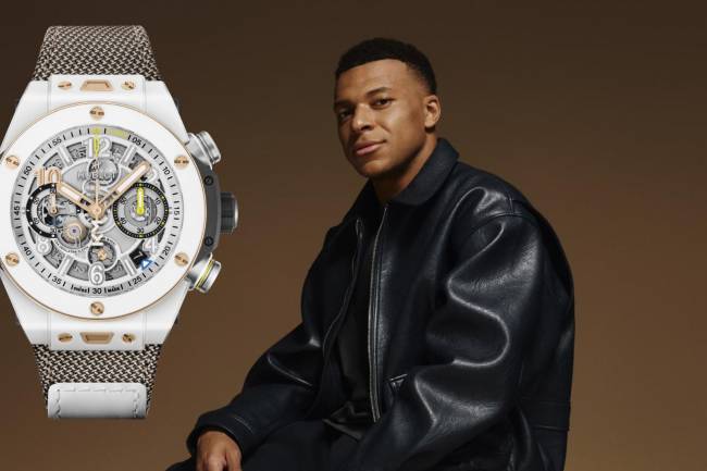 Kylian Mbappé launches custom luxury watch