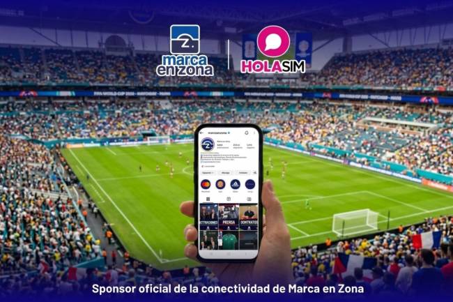 HolaSim – Official Connectivity Sponsor of Marca en Zona
