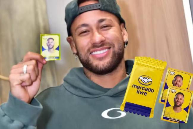 Mercado Libre hizo posible la figurita de Neymar en Brasil