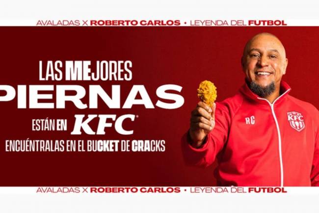 Roberto Carlos protagoniza la nueva campaña de KFC México