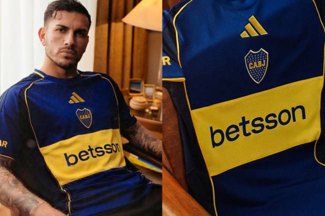 Adidas presentó la nueva camiseta de Boca Juniors