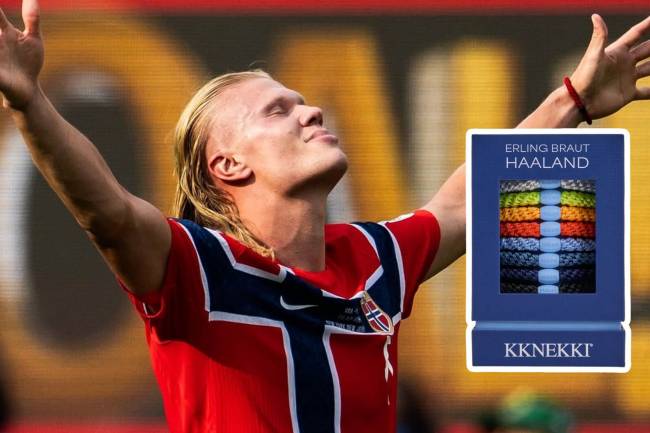 Las colitas de pelo de Erling Haaland se convirtieron en negocio millonario