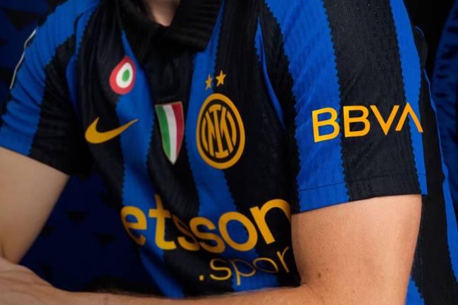 BBVA desembarca en el fútbol italiano de la mano de Inter de Milán