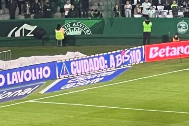 Viral Brasileirão moment turns into a Stadium Billboard