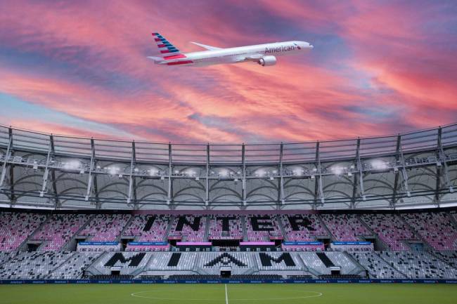 Inter Miami announces multi-year partnership with American Airlines
