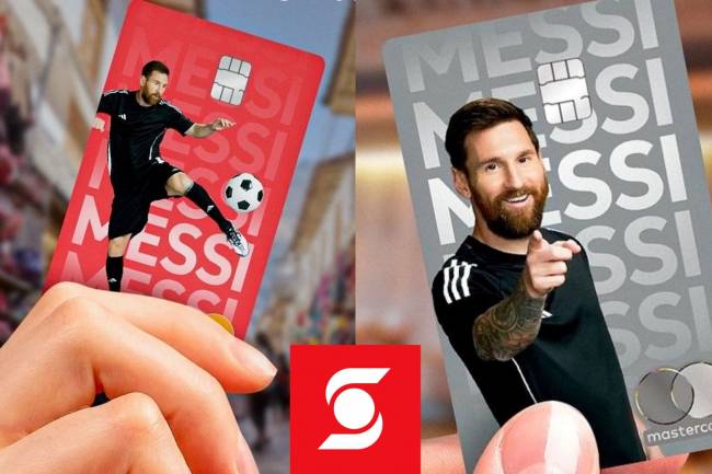 Scotiabank y Mastercard lanzaron tarjetas con la imagen de Leo Messi