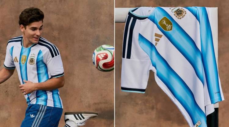 Adidas launched the new Argentina national team jersey - Marca en