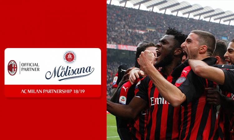 AC Milan suma a La Molisana como nuevo patrocinador