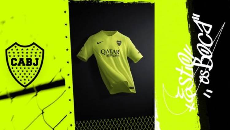 Nike presented the third shirt of Boca Juniors