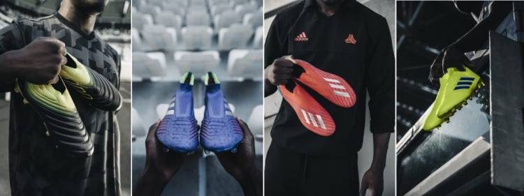 Adidas lanza el nuevo pack Exhibit de los botines Copa, Predator, X18 y Nemeziz