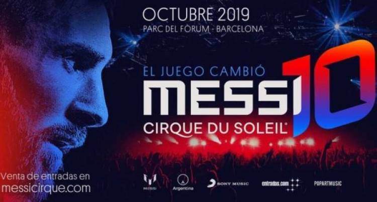 El Cirque Du Soleil anunció la fecha de estreno de “Messi 10”