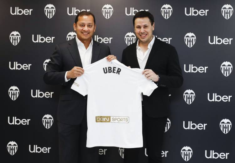 Uber becomes official sponsor of Valencia