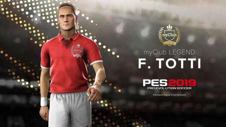 Totti, Nakata and Park Ji-Sung; new legends of "myClub" of PES