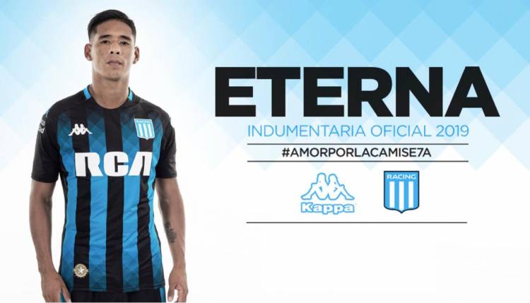 Kappa lanza la nueva camiseta titular y suplente de Racing 