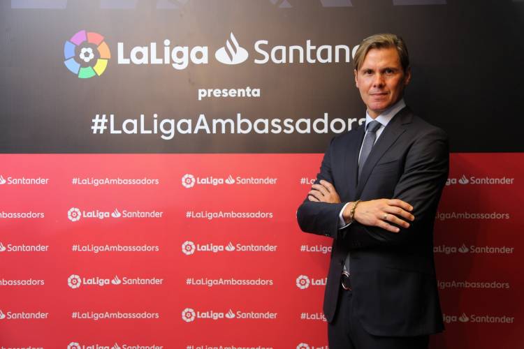 LaLiga presentó a Fernando Redondo como nuevo embajador 