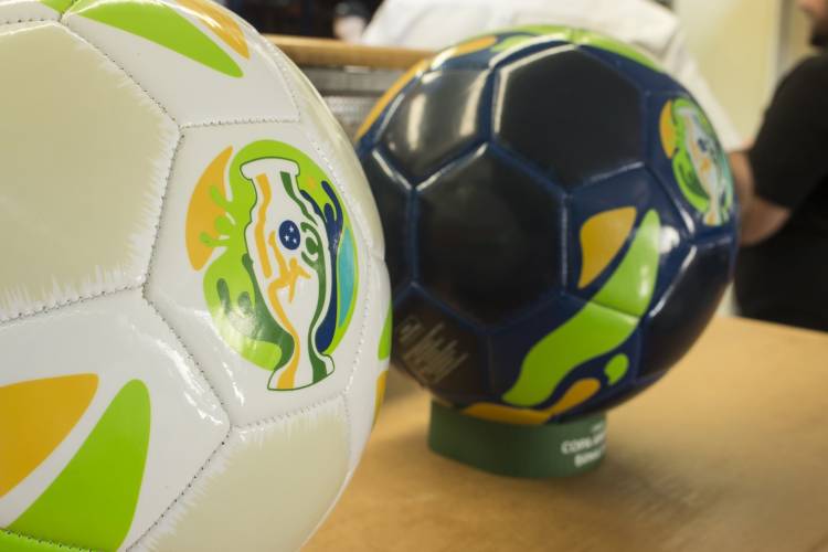 Sportcom presenta las pelotas oficiales de la Copa América Brasil 2019
