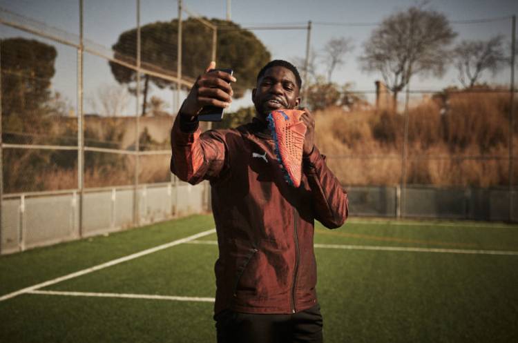 Samuel Umtiti left Nike and signed with Puma