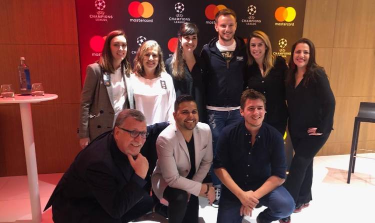 Ivan Rakitic participated in Mastercard's "Priceless Moment"