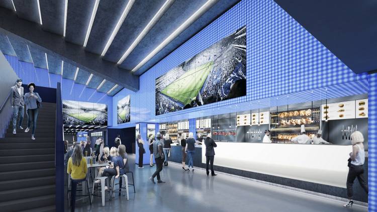 The new Tottenham stadium will accept only electronic payments