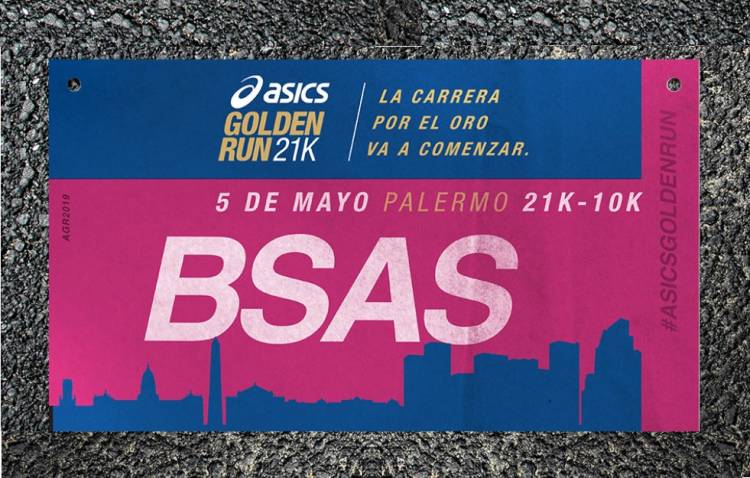 Asics Argentina presenta Golden Run, el desafió más esperado por los runners