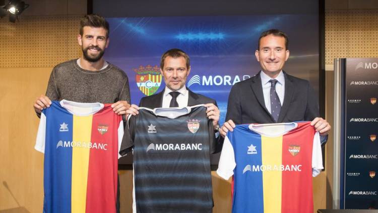 MoraBanc, nuevo main sponsor del FC Andorra de Piqué