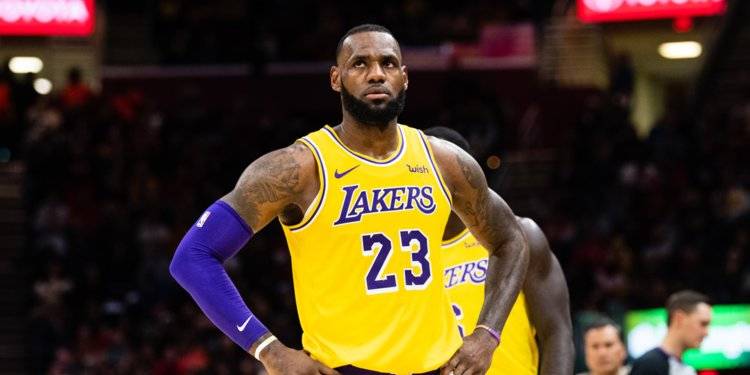 LeBron James leads the ranking of NBA jerseys